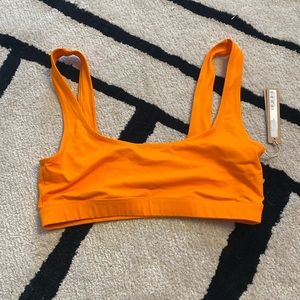 NWT! SKIMS Recycled Swim Tank Bikini Top